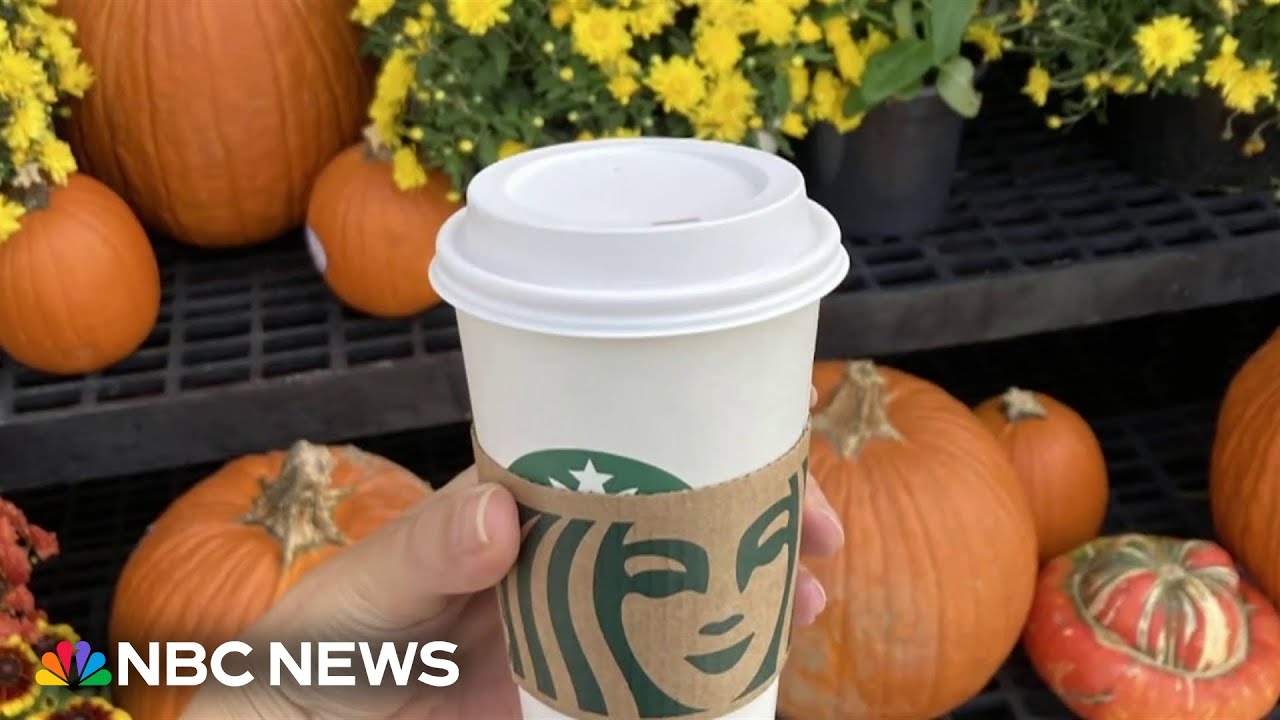 Pumpkin spice latte returns to Starbucks as company hopes for fall boost