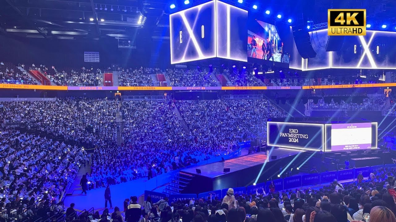 2024 Exo Fanmeeting Walking Tour at Inspire Arena (4K)