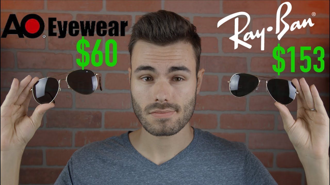 Ray-Ban Aviator vs American Optical General