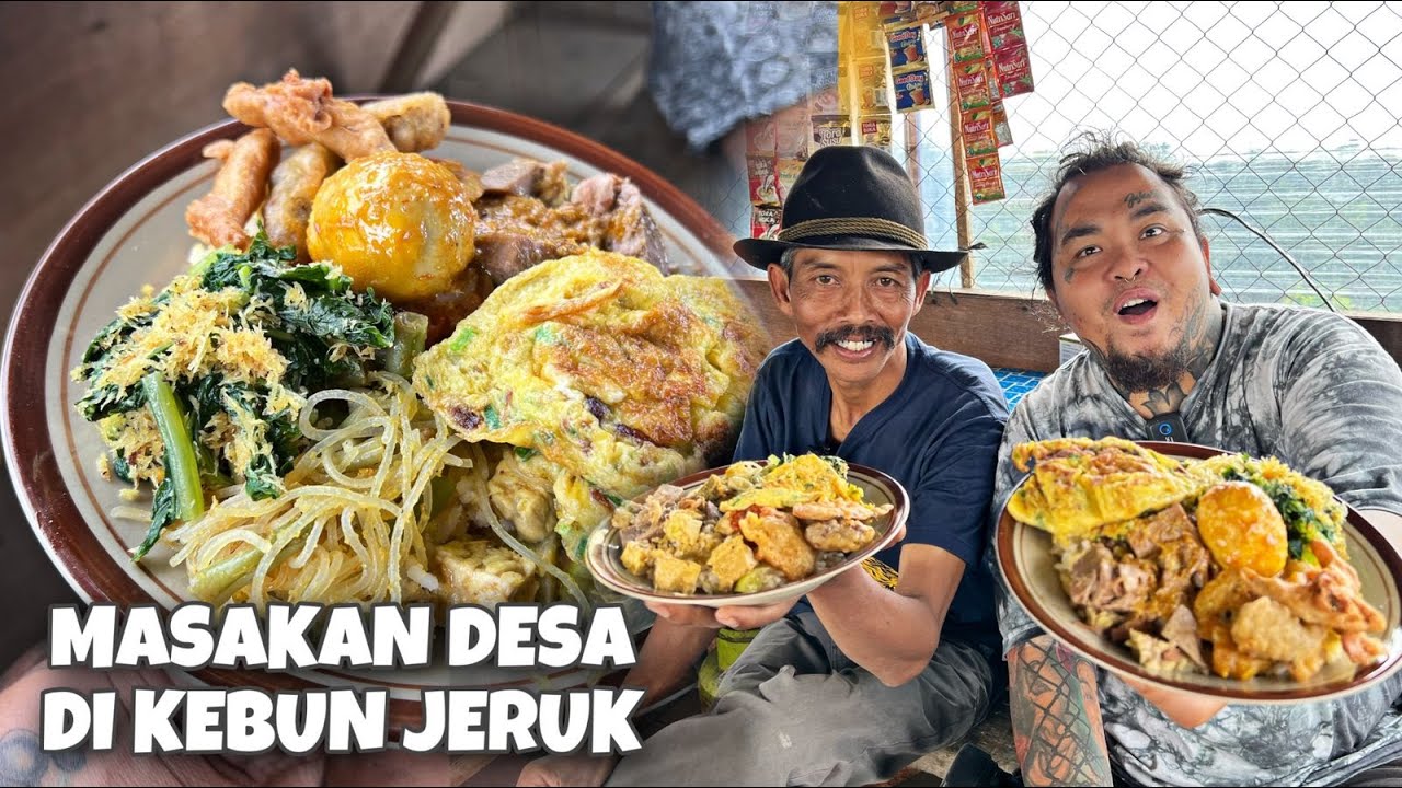 WARUNG DI TENGAH KEBUN JERUK LANGGANAN PAK WI “YO AMAN TAH”…!!! MADU KORAT