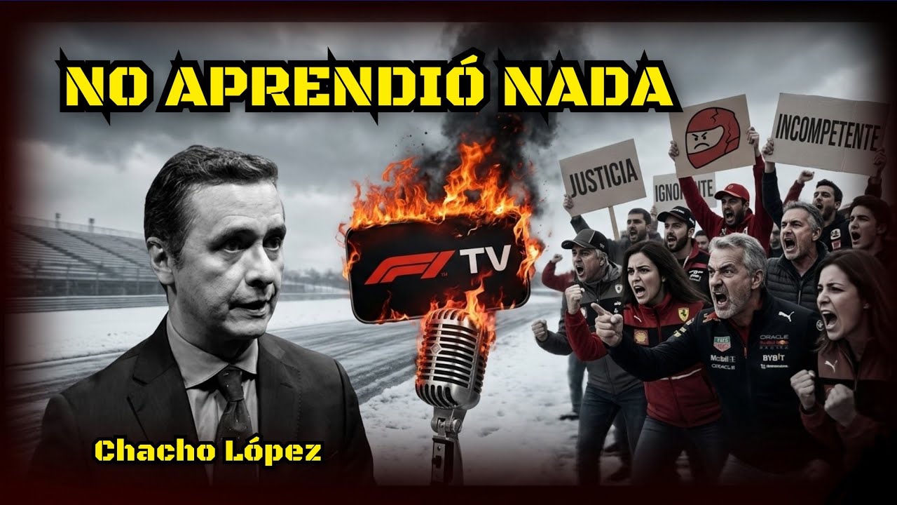 CHANGO Viejo NO APRENDE MAROMA Nueva | Caso CHACHO López F1TV