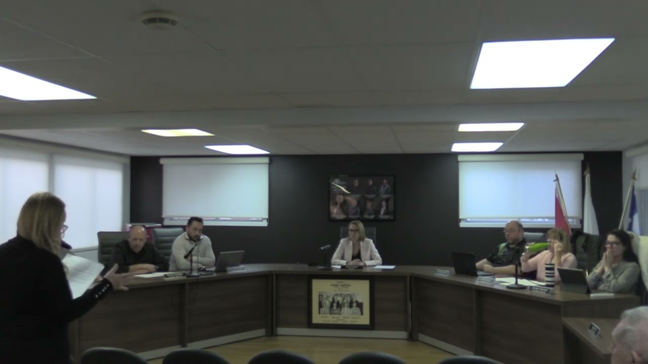 | Conseil municipal | Municipalité Pointe-Calumet | 9 avril 2024 |
