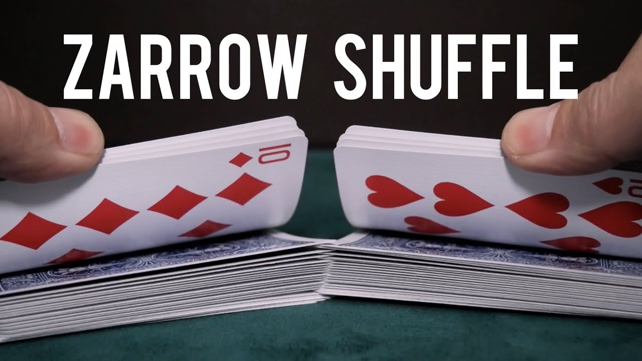 【解説】ザロー・シャッフル　zarrow shuffle tutorial