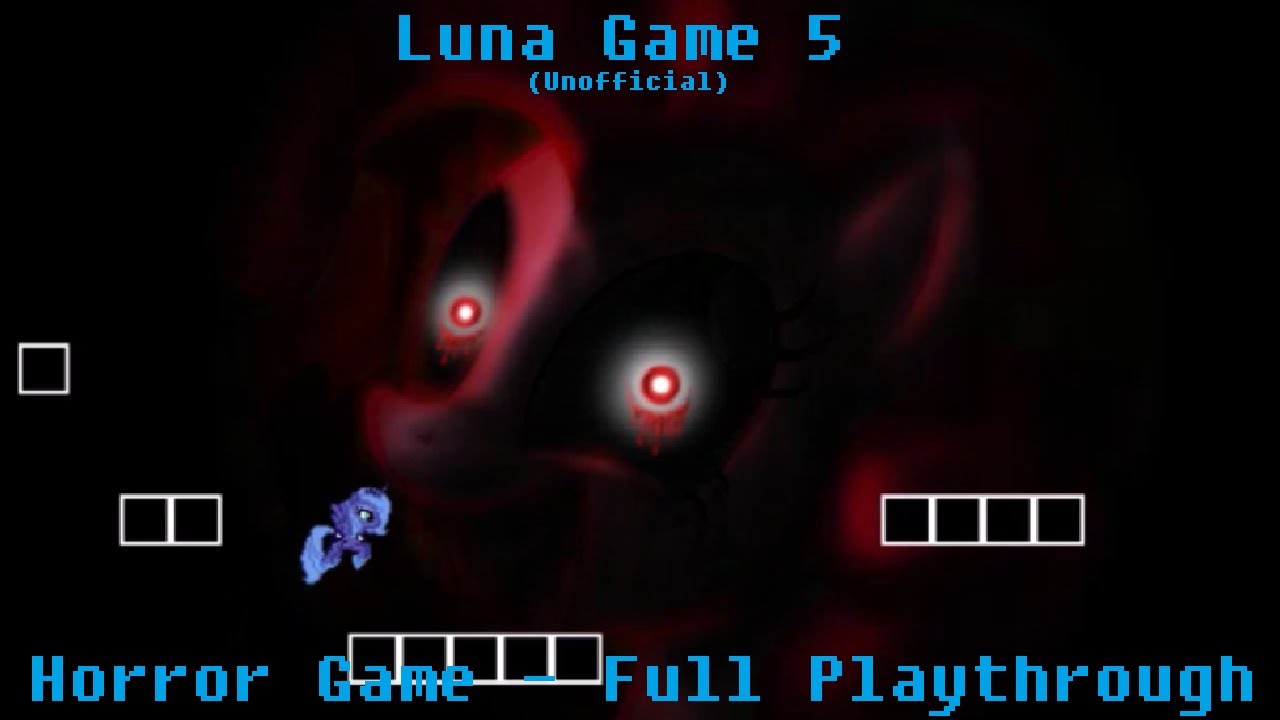 Luna Game 5 (Horror Game - Full Playthrough)