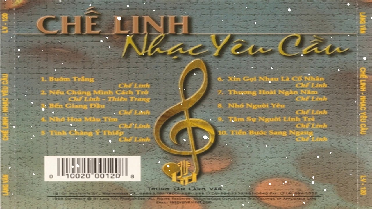 CD Chế Linh - Nhạc Yêu Cầu | CD Làng Văn 120 | CD Gốc Nhạc Vàng Xưa