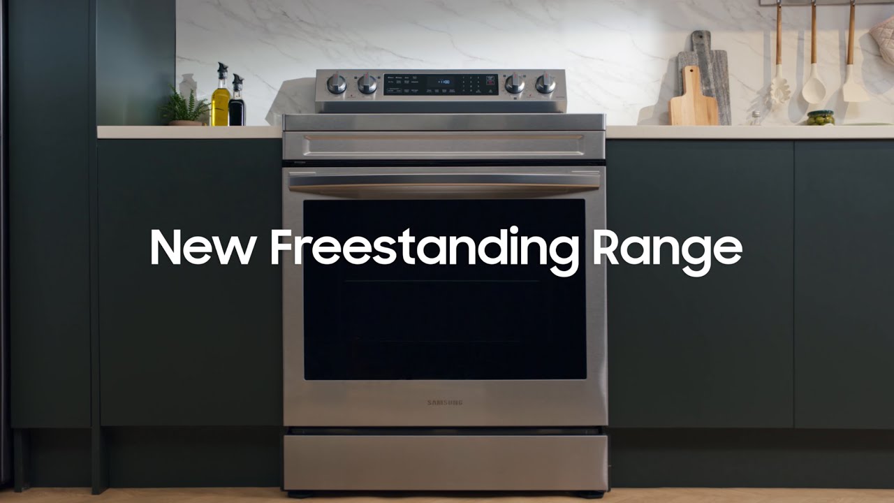 New Smart Freestanding Range｜Samsung