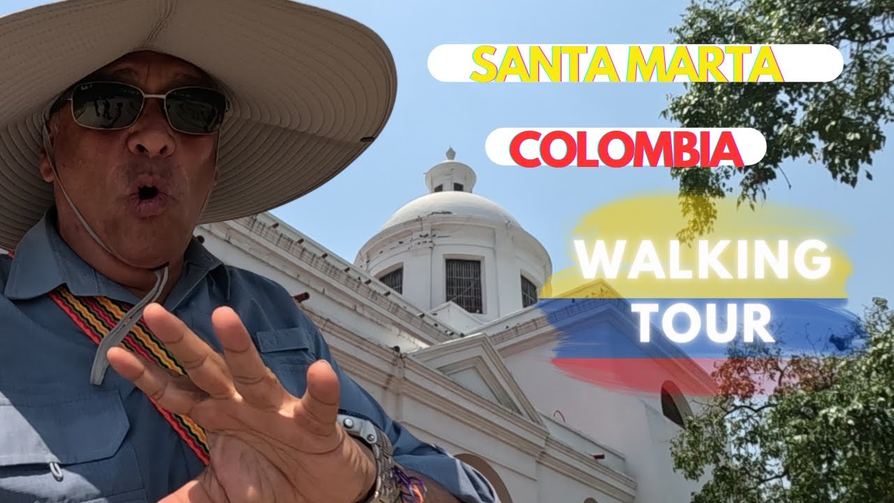 SANTA MARTA - Colombia 🇨🇴 | Walking TOUR | Shore excursion.