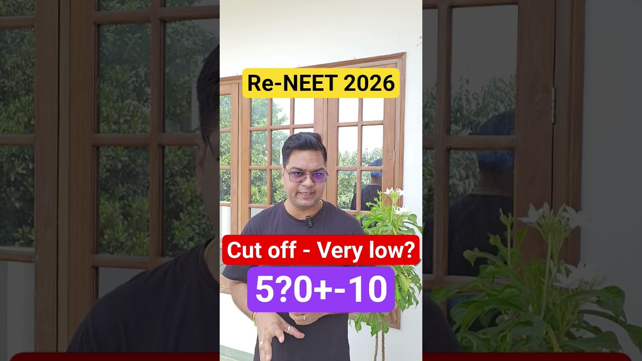 Re-NEET 2026 Cut-off will be very low ● Physics was tough #neet #cutoff #gangwar