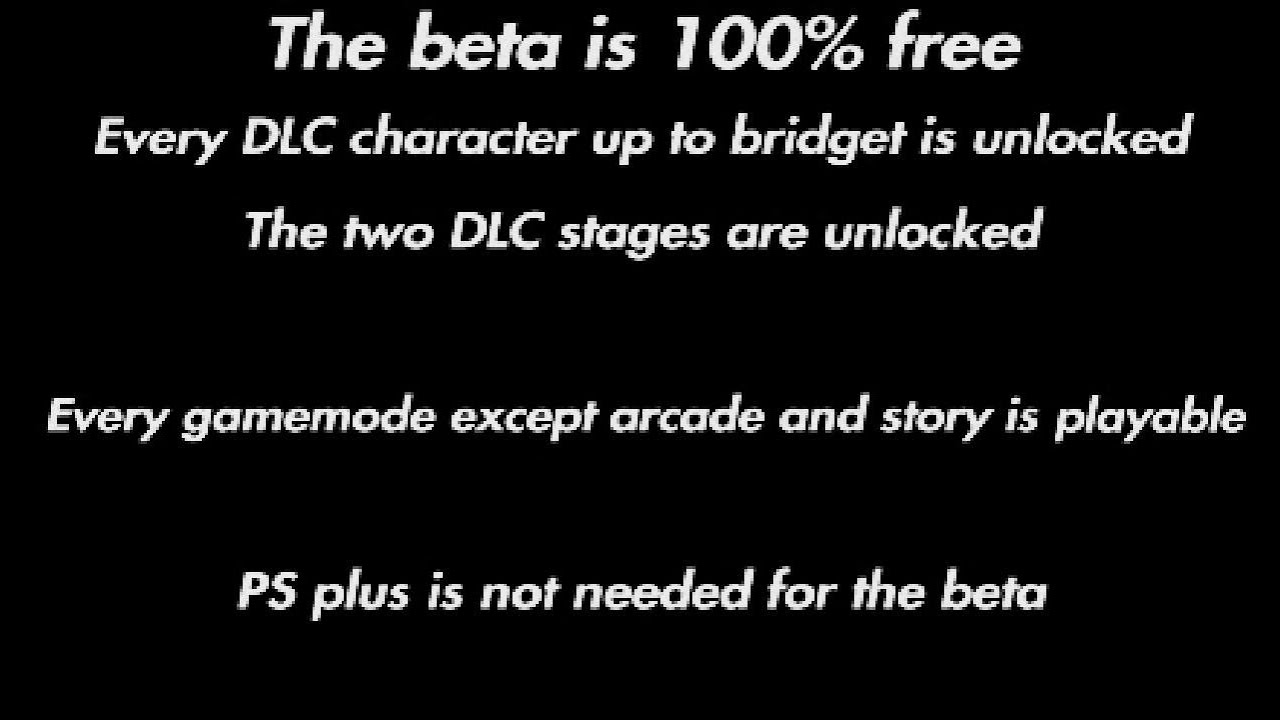 Guilty Gear STRIVE crossplay beta gameplay