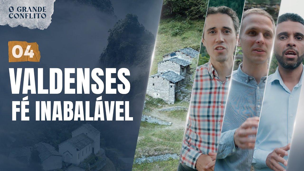 O GRANDE CONFLITO | 04 - VEJA A CAVERNA ONDE OS VALDENSES SE ESCONDERAM - História do Cristianismo