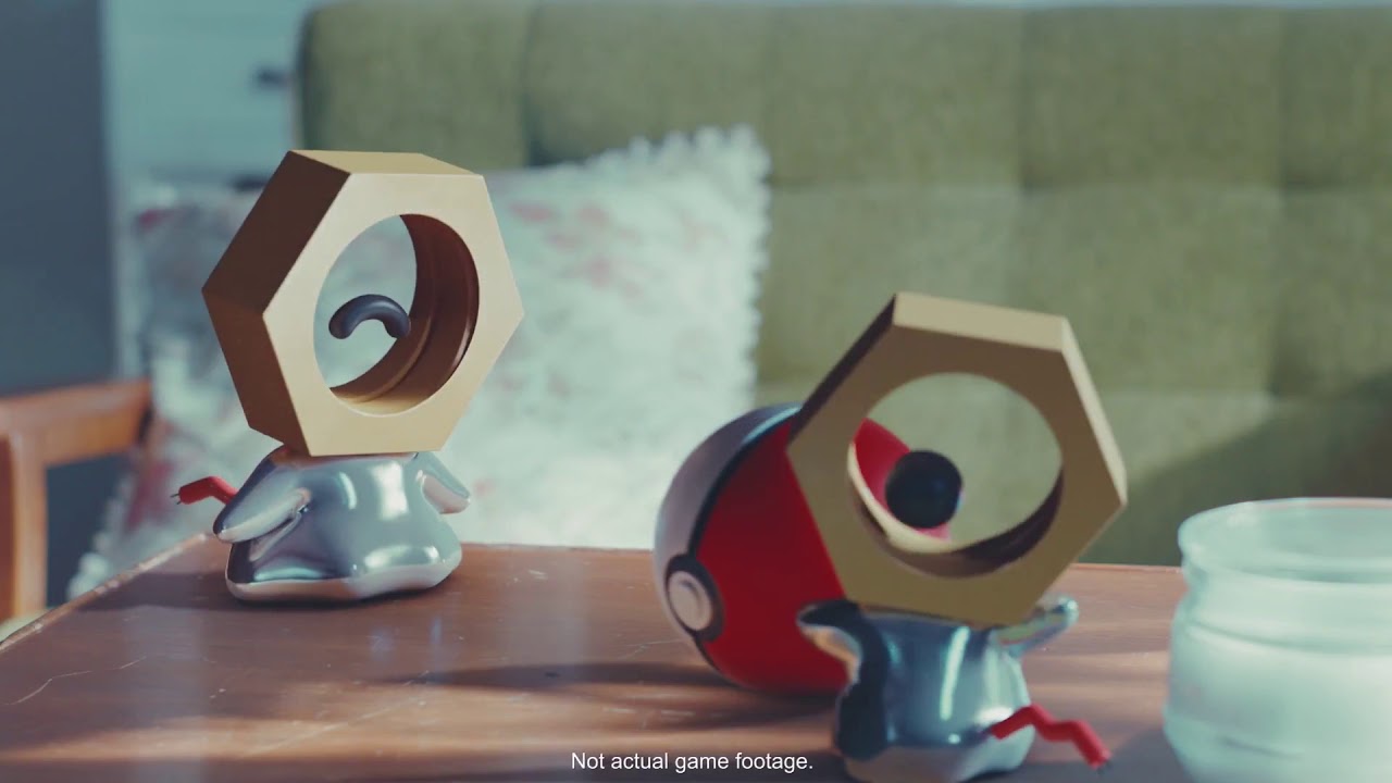 Footage of Meltan in the Wild - Pokemon Go, Pokemon Let's Go