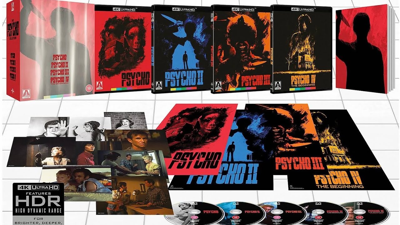 The Psycho Collection Limited Edition Unboxing @BluRayDisplay