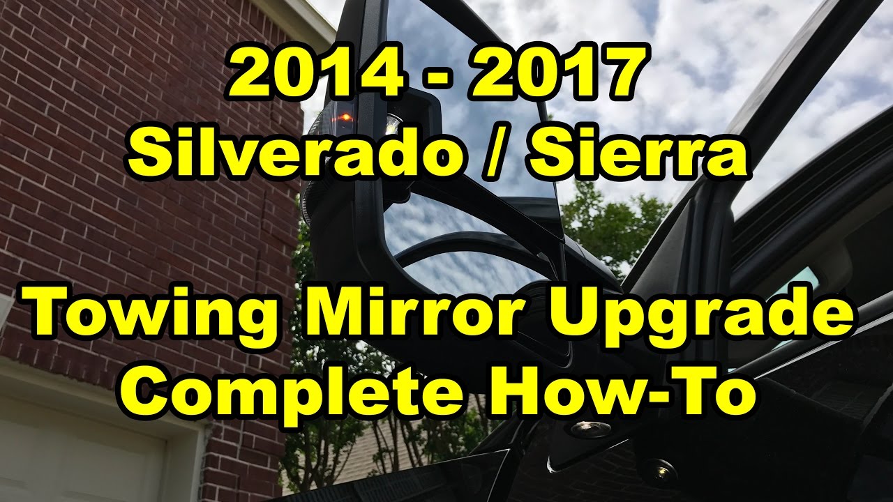 2014 - 2018 - GM Silverado / Sierra - Towing Mirror Upgrade