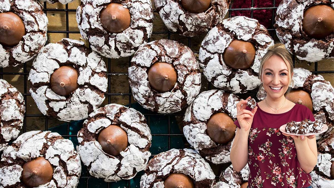 A Chocolate-Heavy Version of A Classic: Chocolate Blossom Cookies