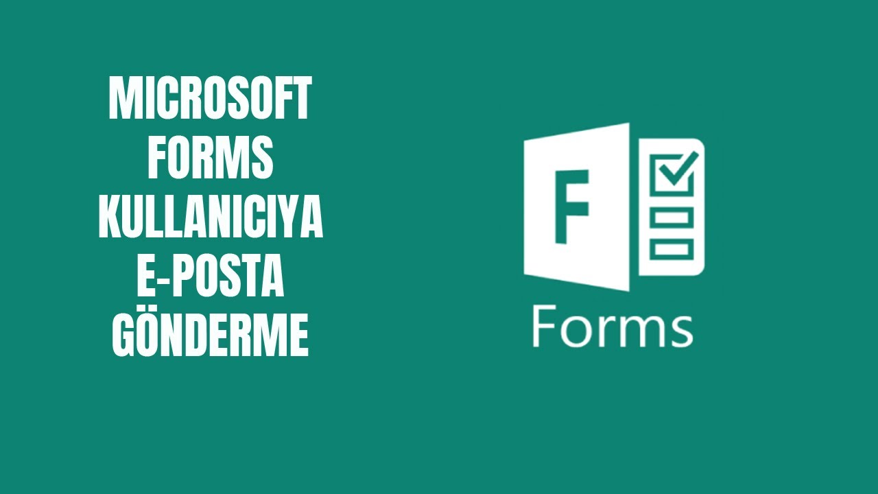 Microsoft Forms-Formu Dolduran Kullanıcıya Otomatik Mail Gönderme #Microsoft #Forms