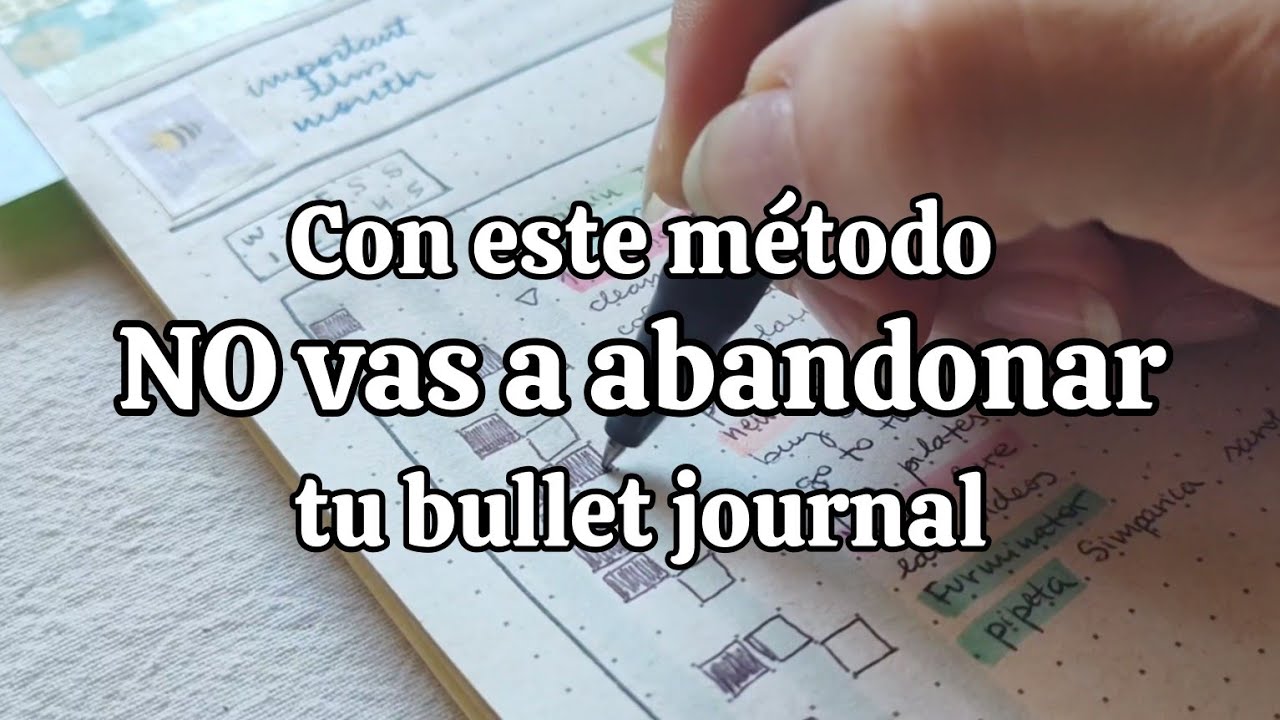 Cómo usar tu bujo a diario y no abandonarlo en 2025! Método tradicional vs. Método Alastair