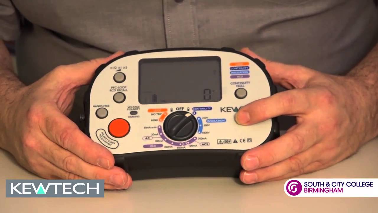 Kewtech - KT63 Two Minute Demo