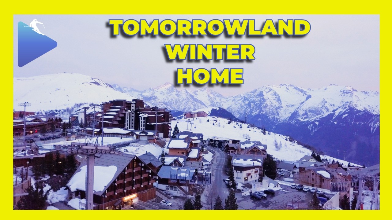 Alpe d'Huez Drive 4K | Famous Tour de France Climb & Winter Tomorrowland Resort | France