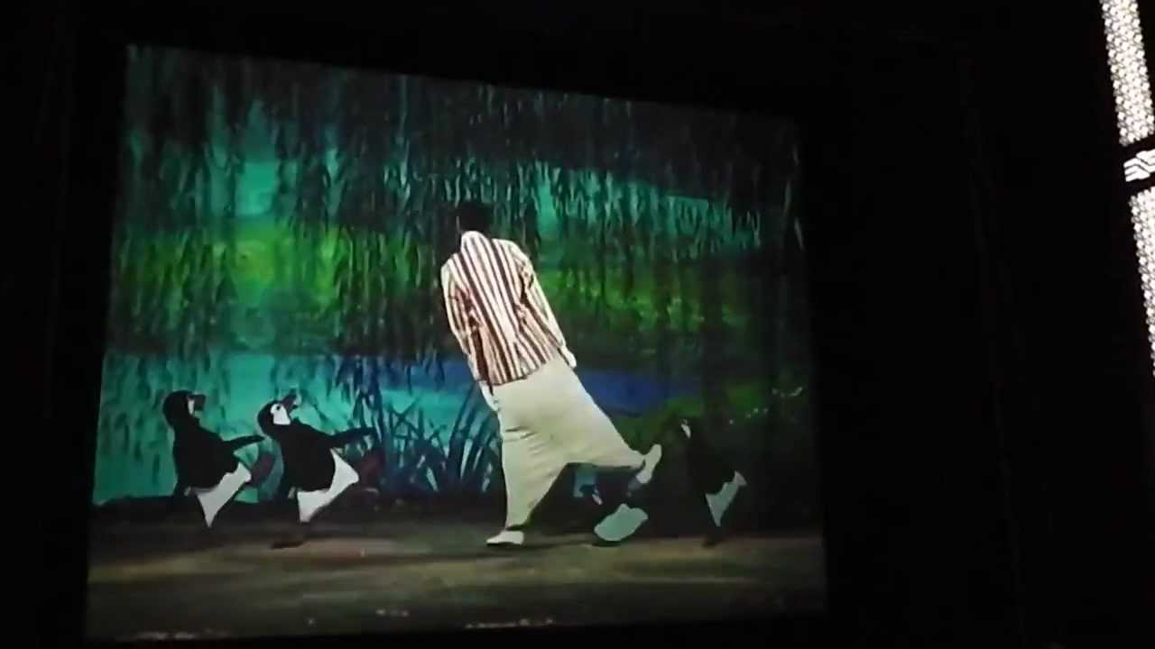 The Great Movie Ride Queue Movie Trailers - Disney's Hollywood Studios - 08-20-12