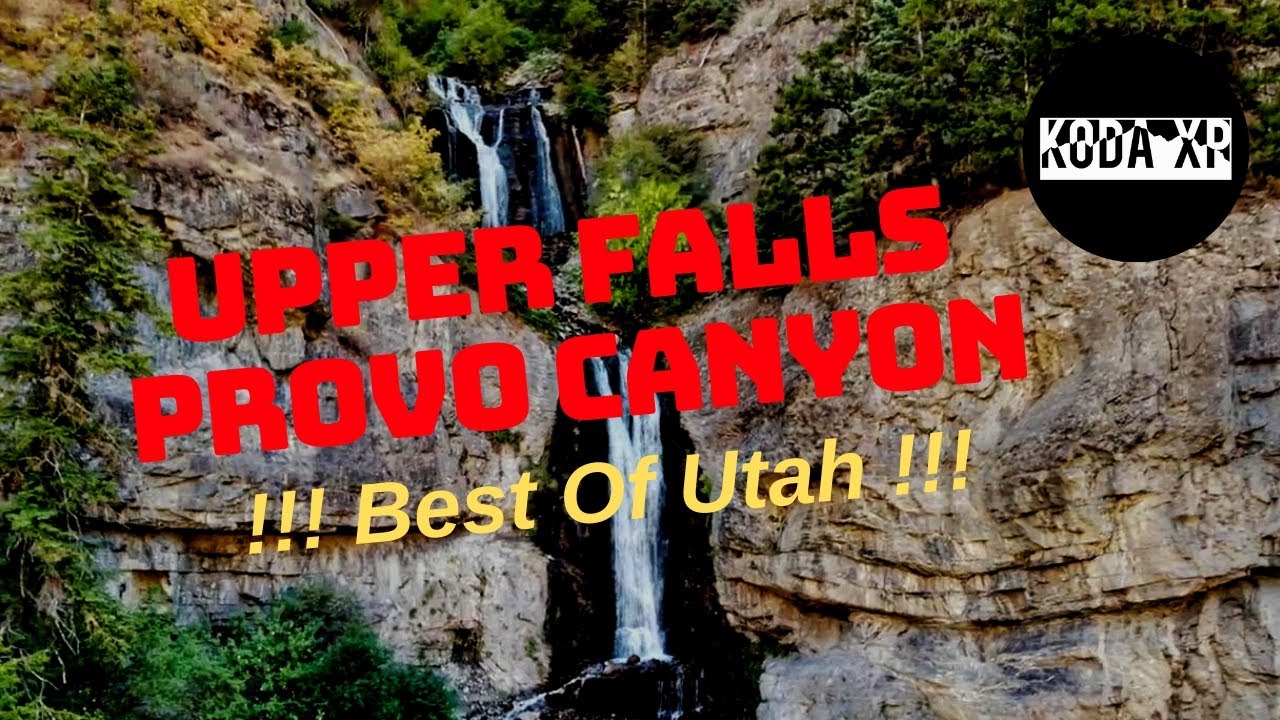 Hiking Upper Falls Provo Canyon Utah