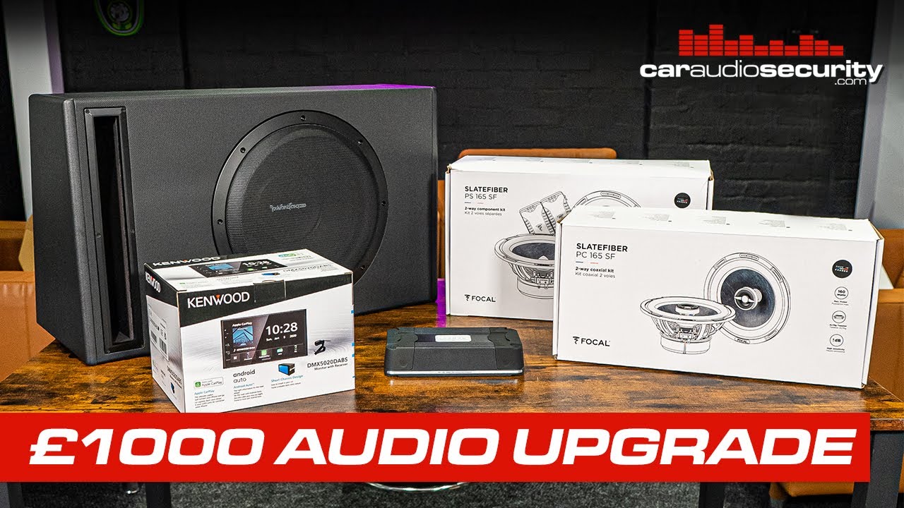 BEST CAR AUDIO UPGRADE FOR £1000? | Car Audio & Security