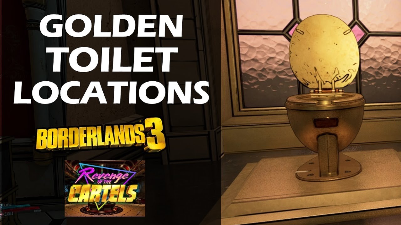 Ultraviolet mansion: All Golden Toilet locations | Borderlands 3: Revenge of the Cartels
