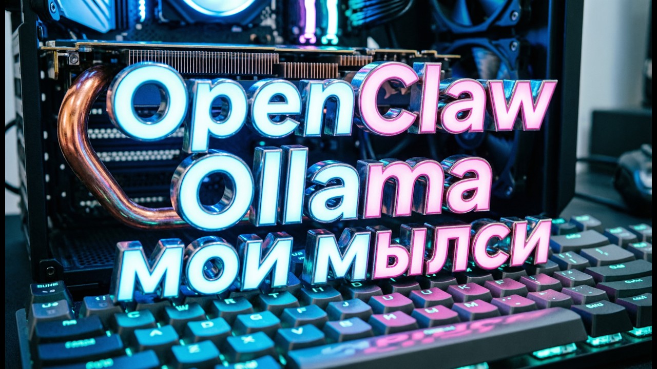 OpenClaw и Ollama - рассуждения ни о чём, просто делюсь своими мыслями относительно будущего ИИ аген