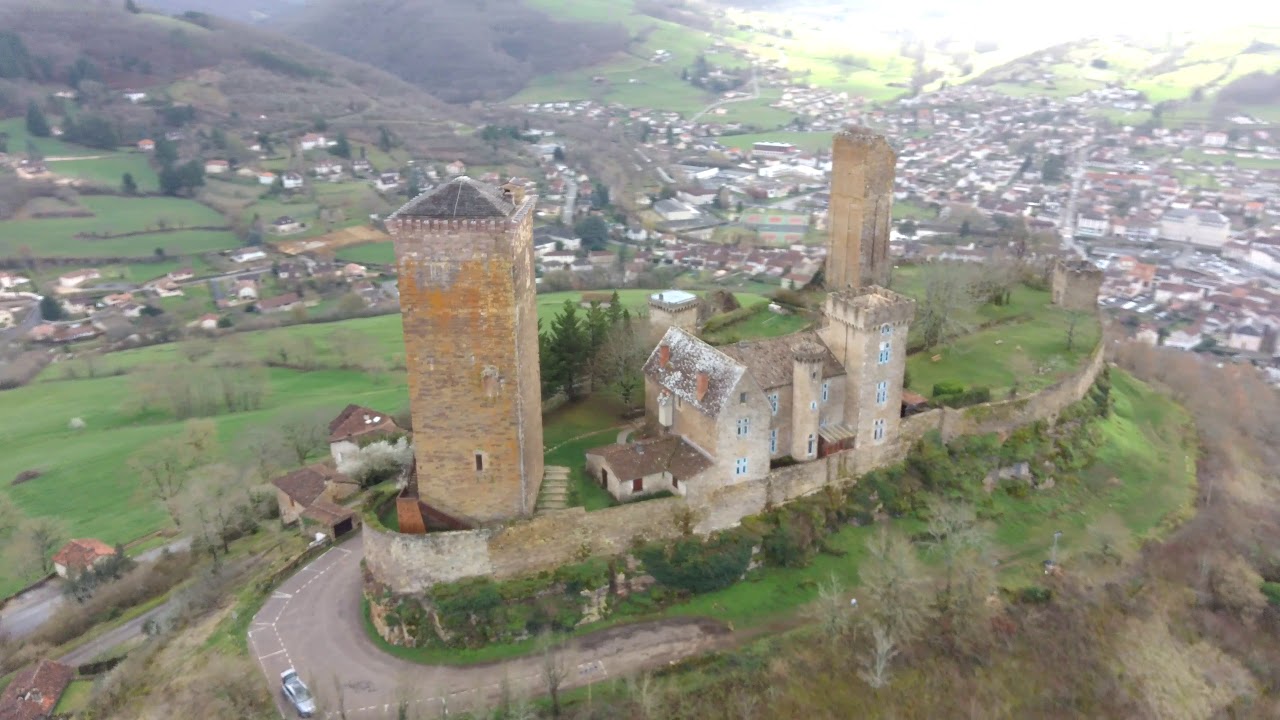 Château des Tours-Saint-Laurent     ''Cahors et le Lot en Drone''