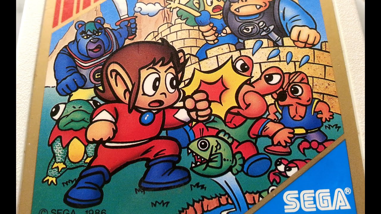 Classic Game Room - ALEX KIDD IN MIRACLE WORLD review for Sega Mark III