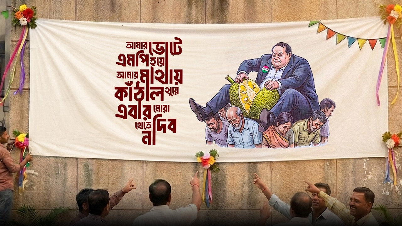 আমার মাথায় কাঁঠাল ভেঙে এবার মোরা খেতে দেব না | দাঁড়িপাল্লা