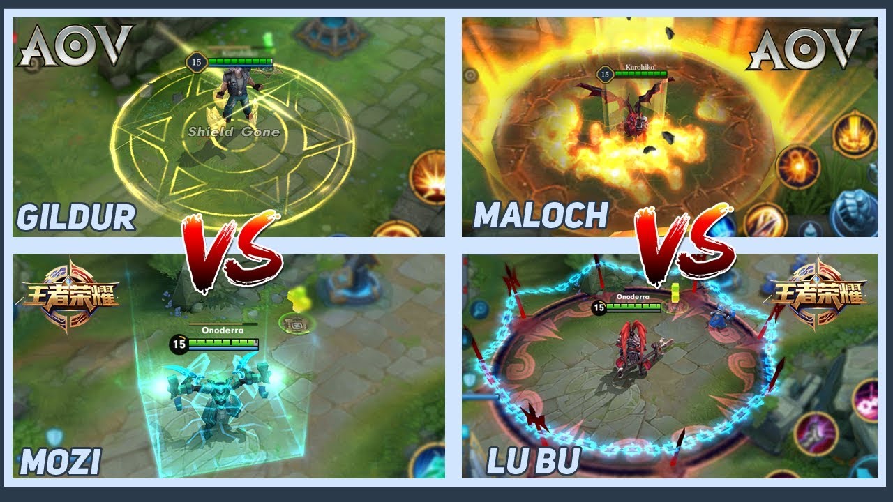 [Part #2] Mirip Banget!! AOV vs HOK - Arena of Valor Vs Honor of Kings