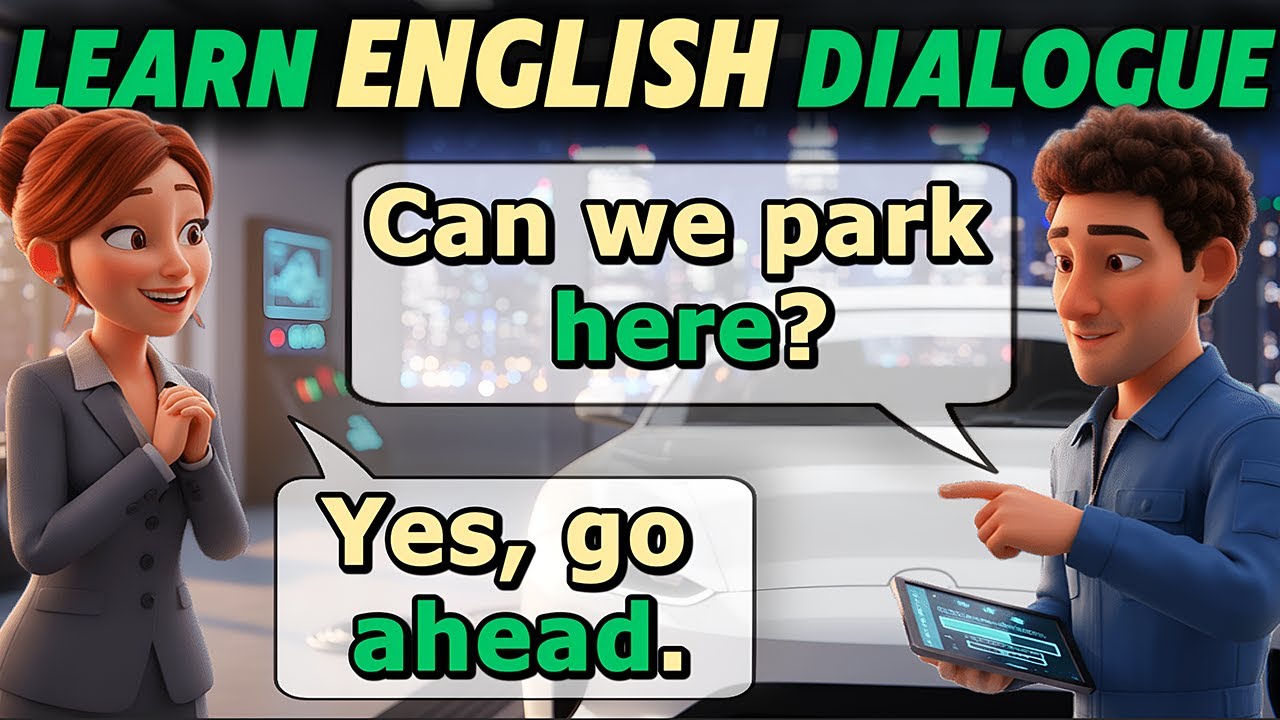 How to Talk at the Garage | Conversation Practice for Beginners