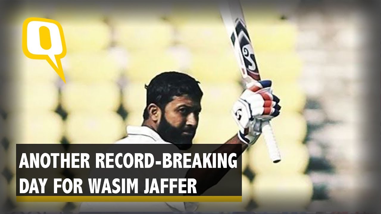 Just Another Record-breaking Day for Wasim Jaffer | The Quint