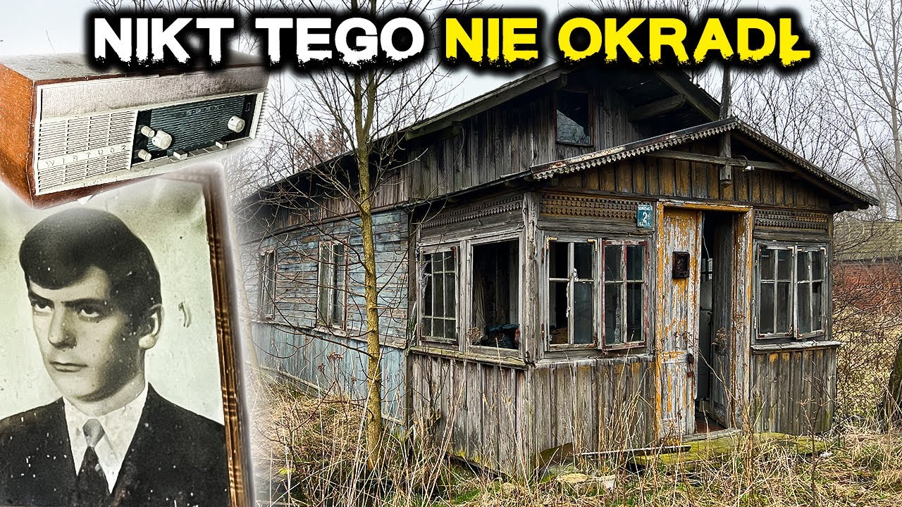 OPUSZCZONY NIESAMOWITY DOM PEŁEN SPRZĘTU I PAMIĄTEK - Urbex