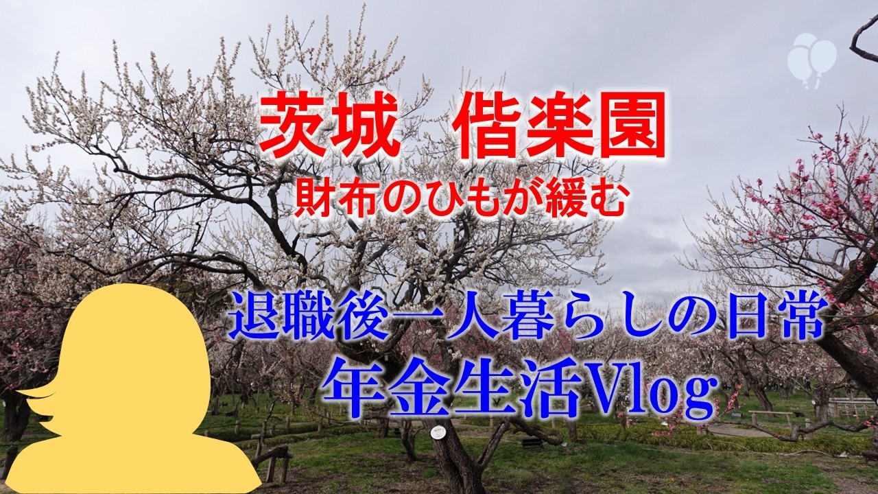 【６０代暮らしのブログ】　美容トマト収穫体験／偕楽園で梅の花見／WBC開幕