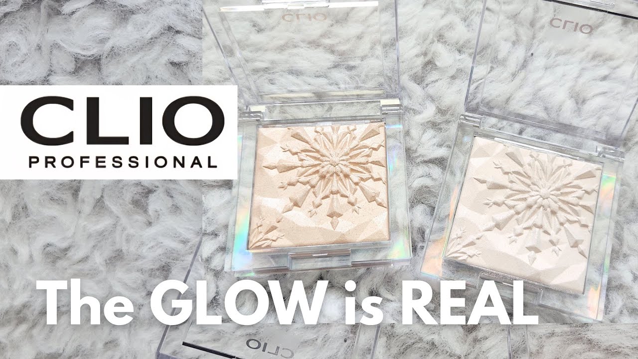 Clio Prism Highlighter Swatches (Gold Sheer & Grace Opal) | Watsons Singapore Unboxing