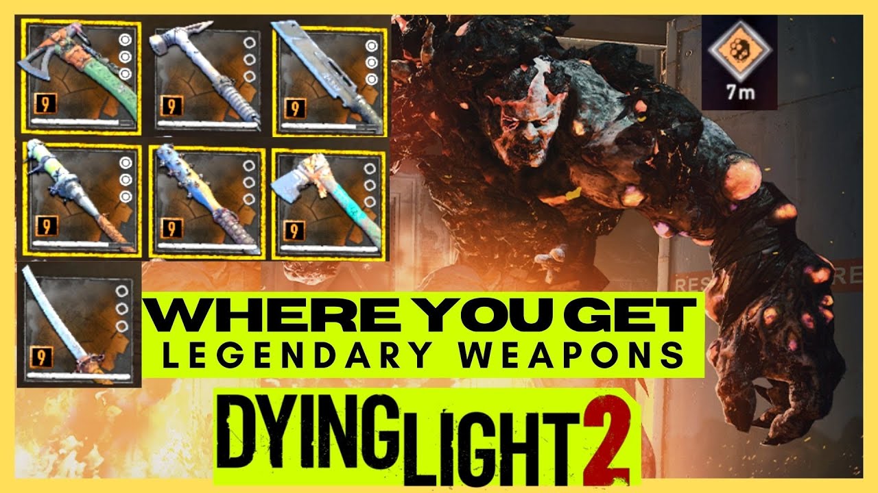 Dying Light 2 Farm Legendary Weapons Day and Night Encounter