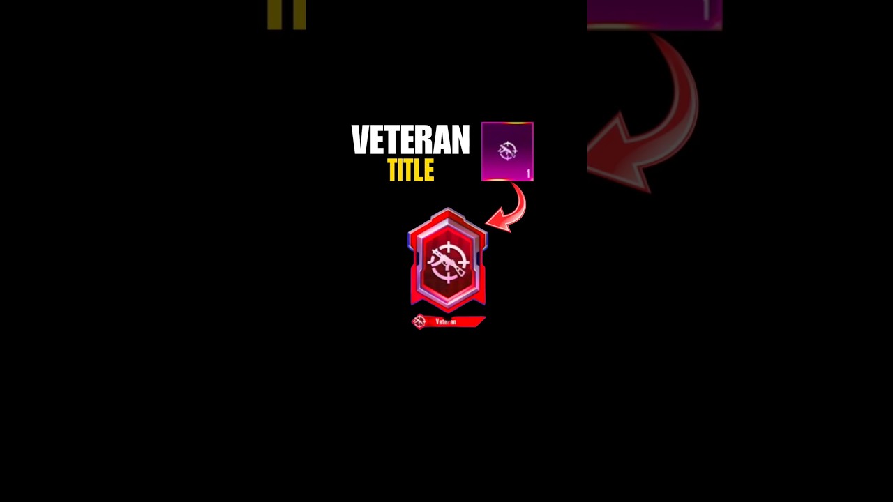 VETERAN TITLE PUBG