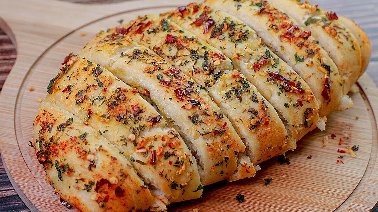 Garlic Bread Recipe | Dominos Garlic Bread | Eggless without Oven | Snacks Recipe | Toasted
