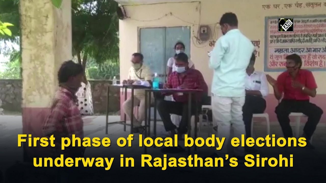 First phase of local body elections underway in Rajasthan&rsquo;s Sirohi