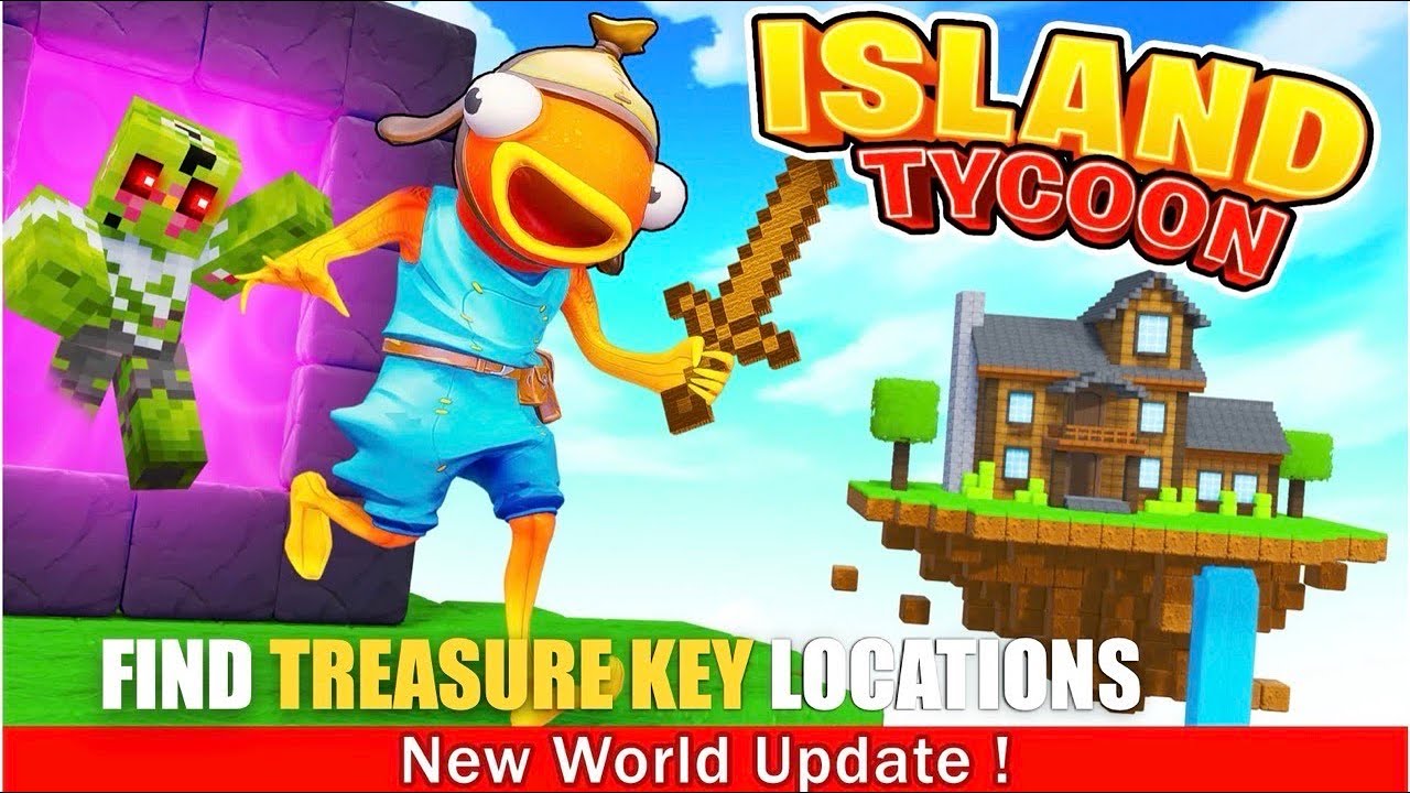 ISLAND TYCOON UNC MAP FORTNITE CREATIVE - FIND TREASURE KEY LOCATIONS & SECRET CODE