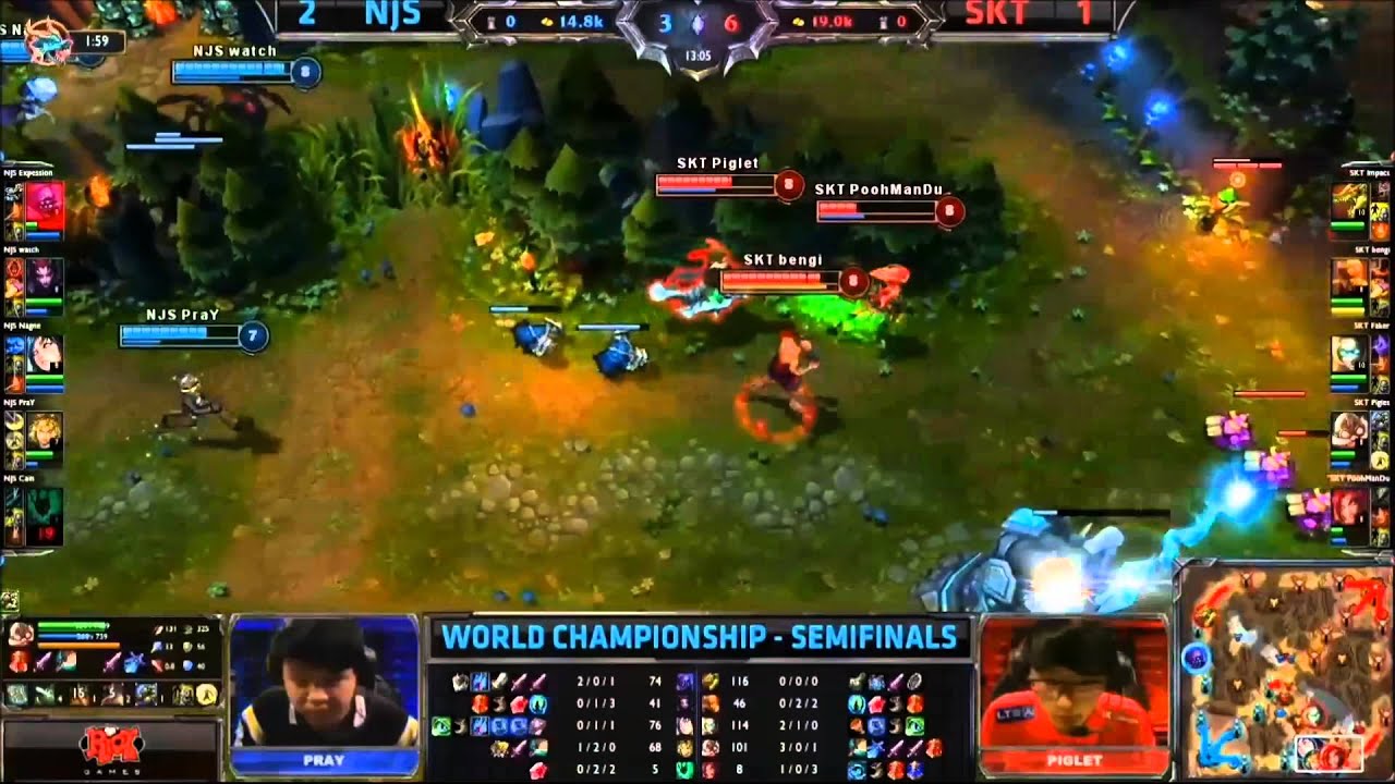 WCS Season3 Semifinal SKT T1 vs Najin Black Sword 4set Highlight