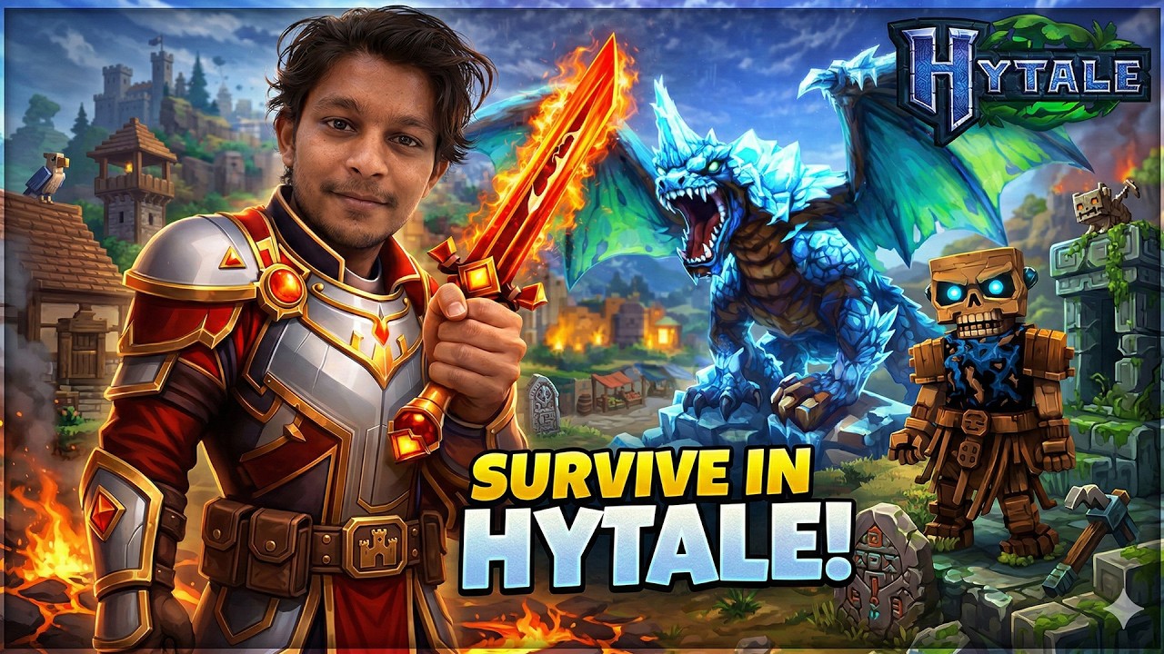 🔴 HYTALE Gameplay 🔥 | Minecraft Jaisa Epic Survival Adventure | Part 1 | GameOnSamir