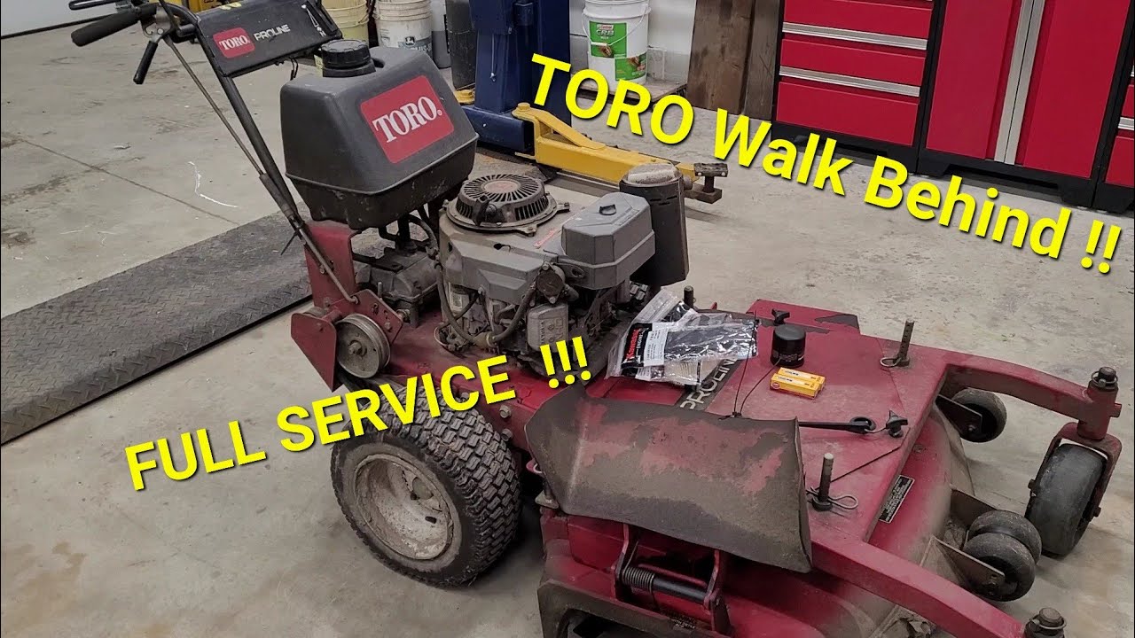 Ultimate Lawn Mower! TORO Walk Behind Commercial!