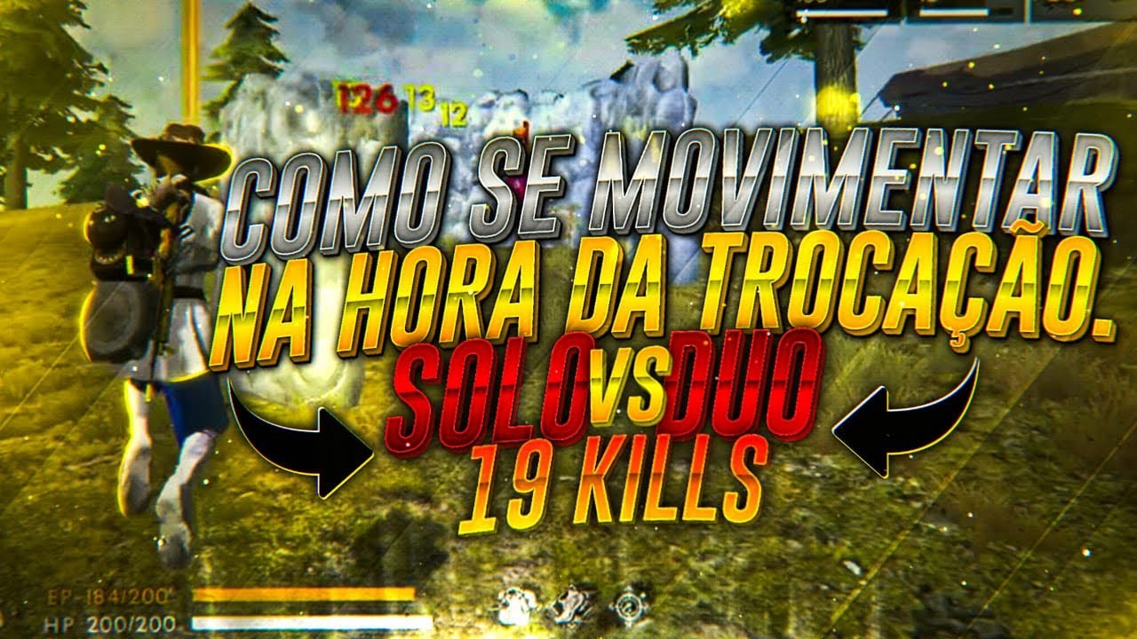 ATUALIZADO! COMO SE MOVIMENTAR NA HORA DA TROCAÇÃO - FREE FIRE