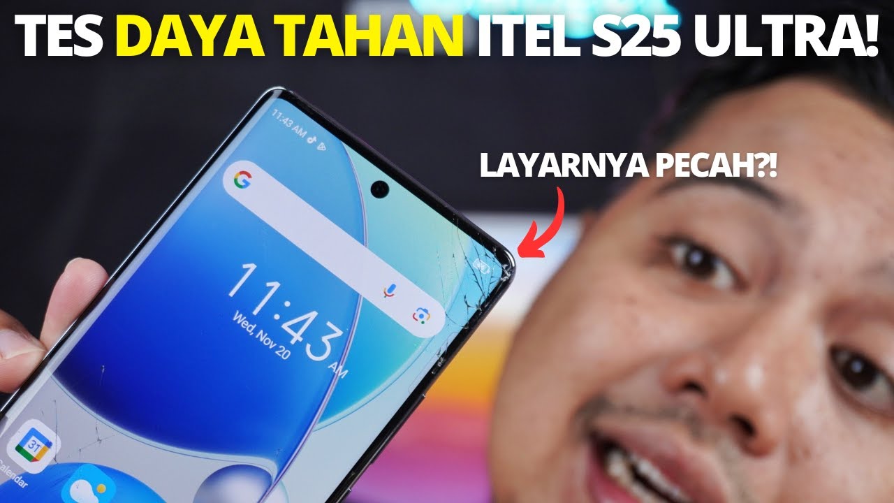 LAYAR ITEL S25 ULTRA-KU PECAH!! 😱