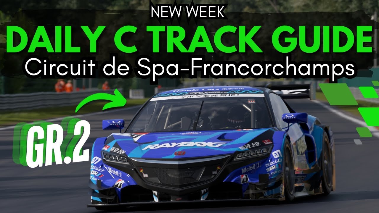 Gran Turismo 7: Daily Race C Spa-Francorchamps Gr. 2 Track Guide