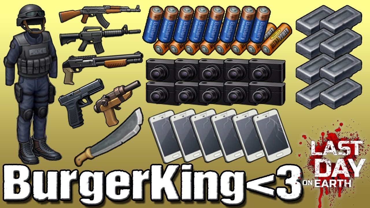 Raid Base BurgerKing - LDOE - Last Day On Earth