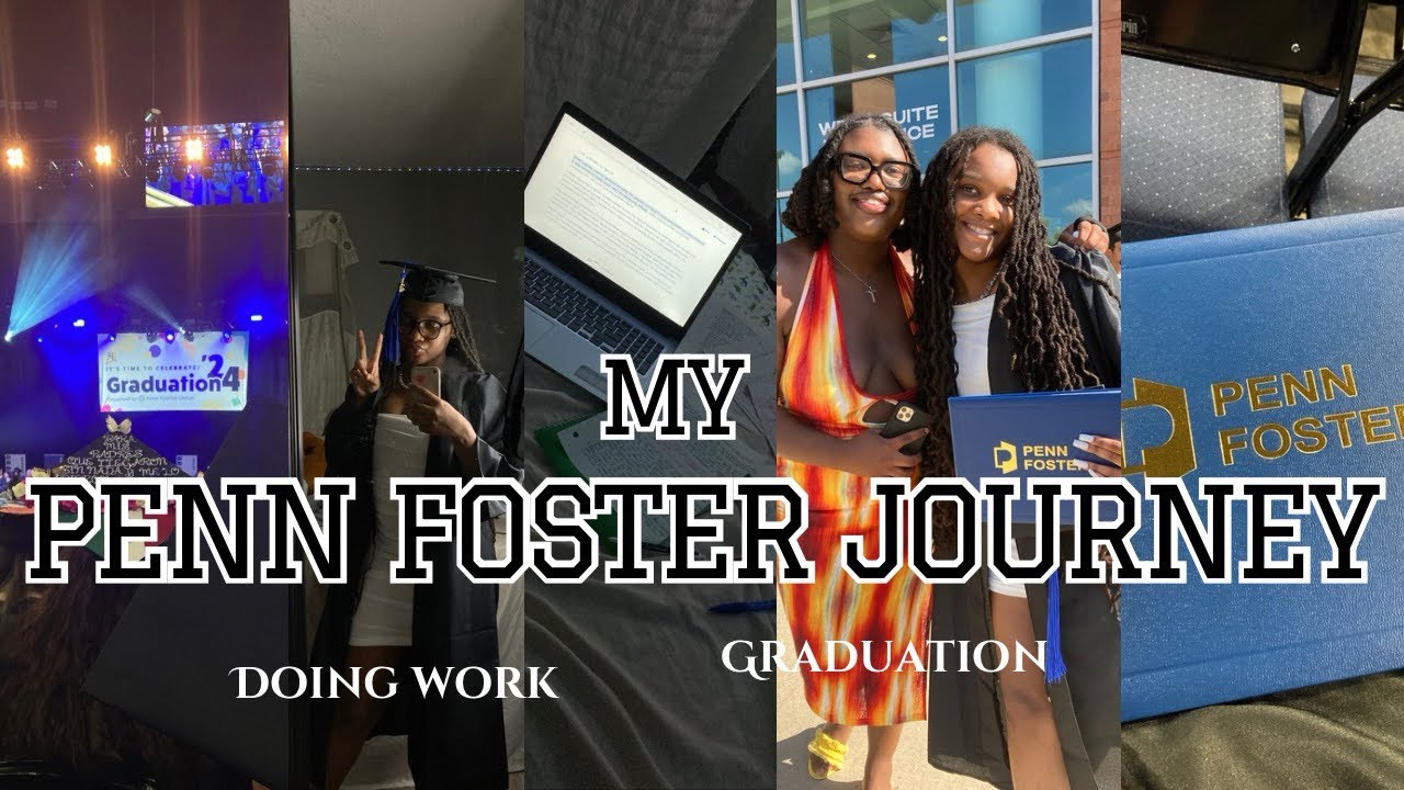My Journey on graduating PENN FOSTER HIGH SCHOOL 👩🏽‍🎓￼😁