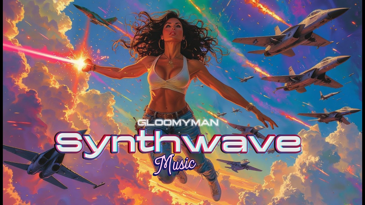 Synthwave | Cyberpunk | Chillwave | Ambient | Techno | GLOOMYMAN - FREE FALL FROM THE NET ⚡